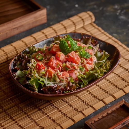 Spicy Norwegian Salmon Salad